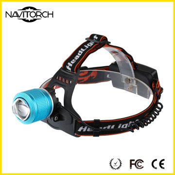 Navitorch Zoomable recargable Camping Riding LED faros (NK-606)